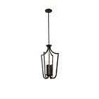 Nuvo Lighting 60-5876 Laguna 4-Lights Forest Bronze Pendant