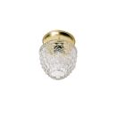 Nuvo Lighting 60-6031 1-Light 60W Polished Brass Ceiling Flush Mount