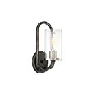 Nuvo Lighting 60-6121 Sherwood 1-Light Iron Black Vanity Light