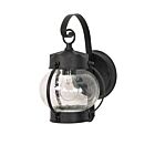 Nuvo Lighting 60-632 1-Light Textured Black Outdoor Wall Light
