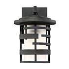 Nuvo Lighting 60-6401 Lansing 100w Textured Black Outdoor Wall Light
