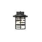 Nuvo Lighting 60-6402 Lansing 100W Textured Black Outdoor Wall Light
