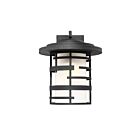 Nuvo Lighting 60-6403 Lansing 100W Textured Black Outdoor Wall Light