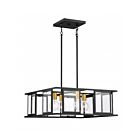 Nuvo Lighting 60-6414 Payne 240w Midnight Bronze Rod Pendant