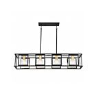 Nuvo Lighting 60-6417 Payne 240w Midnight Bronze Rod Pendant