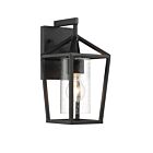 Nuvo Lighting Hopewell 60-6591 1-Light 60W Matte Black Outdoor Small Lantern