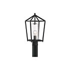 Nuvo Lighting Hopewell 60-6595 1-Light 60W Matte Black Outdoor Post Lantern