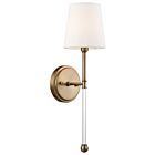 Nuvo Lighting Olmsted 60-6687 1-Light 60W Burnished Brass Incandescent Wall Sconce