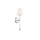 Nuvo Lighting 60-6688 Olmsted 1-Light 60W Polished Nickel Incandescent Wall Sconce