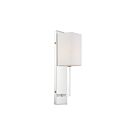 Nuvo Lighting 60-6693 Vesey 60W Polished Nickel Incandescent Wall Sconce