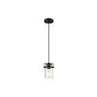 Nuvo Lighting Antebellum 60-6731 1-Light 60W Mahogany Bronze Rod Mini Pendant
