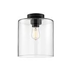 Nuvo Lighting Chantecleer 60-6779 1-Light 60W Matte Black Semi-Flush Mount