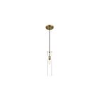 Nuvo Lighting 60-6856 Spyglass 1-Light 60W Vintage Brass Pendant