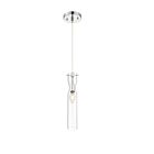 Nuvo Lighting 60-6866 Spyglass 1-Light 60W Polished Nickel Mini Cord Pendant