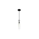 Nuvo Lighting 60-6876 Spyglass 1-Light 60W Black Pendant