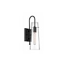 Nuvo Lighting 60-6879 Alondra 1-Light 60W Black Wall Sconce