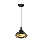 Nuvo Lighting 60-7013 Newbridge 1-Light 60W Dark Bronze Small Rod Pendant