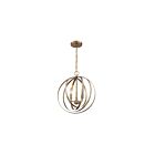 Nuvo Lighting 60-7057 Pendleton 3-Lights 180W Burnished Brass Pendant