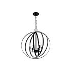 Nuvo Lighting 60-7068 Pendleton 6-Lights 360W Matte Black Pendant