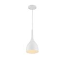 Nuvo Lighting 60-7096 Bellcap 1-Light 60W Matte White Small Cord Pendant