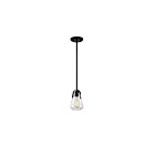 Nuvo Lighting 60-7106 Skybridge 1-Light 60W Matte Black Pendant