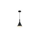 Nuvo Lighting 60-7127 Lightcap 1-Light 60W Matte Black Small Pendant