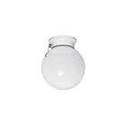Nuvo Lighting 60-712 1-Light 60W White Flush Mount