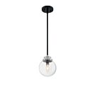 Nuvo Lighting 60-7131 Axis 1-Light 60W Matte Black Rod Pendant