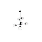 Nuvo Lighting 60-7135 Sky 6-Lights 360W Matte Black Pendant