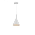 Nuvo Lighting 60-7137 Lightcap 1-Light 60W Matte White Small Cord Pendant