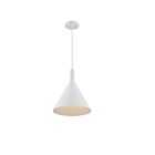 Nuvo Lighting 60-7138 Lightcap 1-Light 100W Matte White Cord Pendant