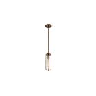 Nuvo Lighting 60-7150 Marina 1-Light 60W Burnished Brass Pendant