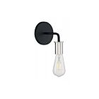 Nuvo Lighting 60-7351 Ryder 1-Light 60W Black Wall Sconce