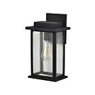 Nuvo Lighting Sullivan 60-7375 1 Light Matte Black 100W Medium Wall Lantern