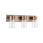 Nuvo Lighting Intersection 60-7533 3 Lights Burnished Brass 180W Vanity Light