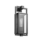 Nuvo Lighting Exhibit 60-7543 1 Light Matte Black 60W Small Wall Lantern