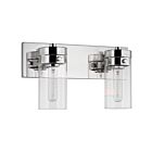 Nuvo Lighting Intersection 60-7632 2 Lights Polished Nickel 120W Vanity Light