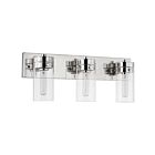 Nuvo Lighting Intersection 60-7633 3 Lights Polished Nickel 180W Vanity Light