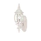 Nuvo Lighting Central Park 60-885 1-Light White Outdoor Wall Light