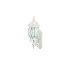 Nuvo Lighting 60-888 Central Park 3-Lights White Outdoor Wall Light