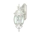 Nuvo Lighting Central Park 60-891 3-Light White Outdoor Wall Light