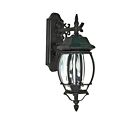 Nuvo Lighting Central Park 60-893 3-Light Textured Black Outdoor Wall Light