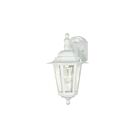 Nuvo Lighting 60-988 Cornerstone 1-Light White Outdoor Wall Light
