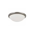 Nuvo Lighting 62-1043 Button 18W Brushed Nickel 13" LED Flush Mount