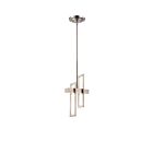 Nuvo Lighting Frame 62-106 1-Light Brushed Nickel Mini Pendant Light 