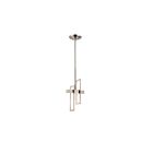 Nuvo Lighting 62-106 Frame 1-Light Brushed Nickel Pendant 