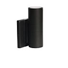 Nuvo Lighting 62-1138 1-Light 10W Black LED Small Up/down Wall Sconce