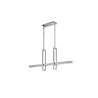 Nuvo Lighting 62-136 Frame 2-Lights Brushed Nickel Pendant