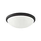Nuvo Lighting Glamour 62-1444 25W Black Flush Mount