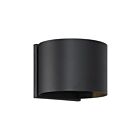 Nuvo Lighting 62-1464 Lightgate 1-Light 5W Black LED Wall Sconce